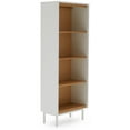 thumbnail image 1 of (Set of 4) MoDRN Scandinavian Finna Tall Bookcases, 1 of 2