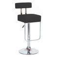 thumbnail image 1 of Set of 4 Modern Home Blok Contemporary Adjustable Height Counter/Bar Stool (Black Licorice), 1 of 2
