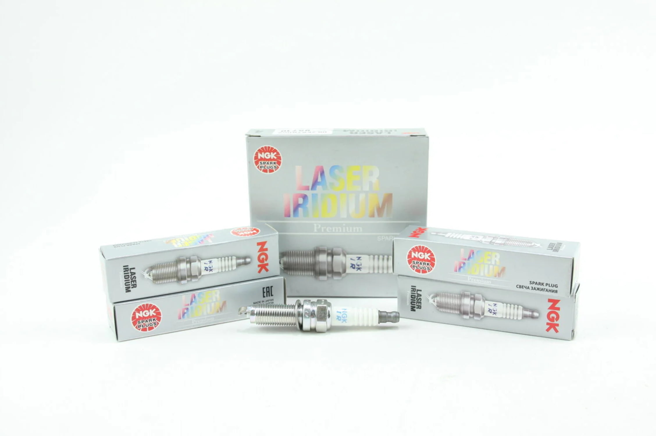 Set of 4 NGK 95710 Laser Iridium Spark Plugs DILZKR7B11GS New for Honda ...
