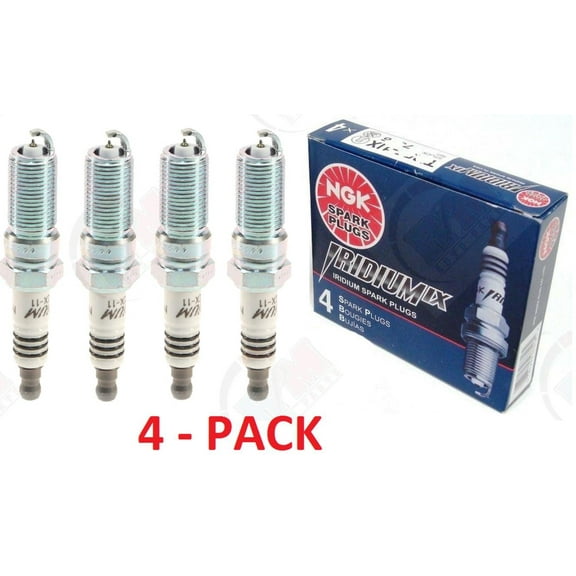 NGK Spark Plugs ZFR5FIX11 Iridium IX 4-Pack