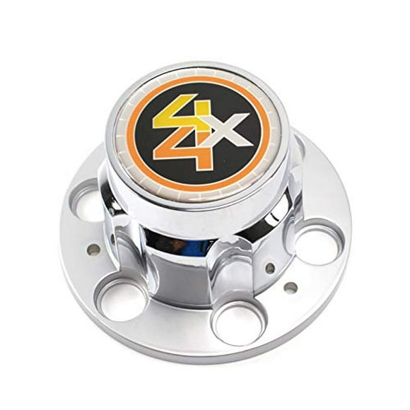 Set of 4 New 6 Lug 15" 15x8 4x4 Rally Wheel Center Caps Replacements for Chevrolet Chevy GMC Truck (Caps Have 4x4 Emblem but are for 2WD Trucks)