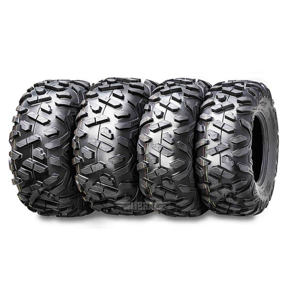 Set of 4 New ATV Tires AT 27x1012 Front & 27x1212 Rear /6PR P350