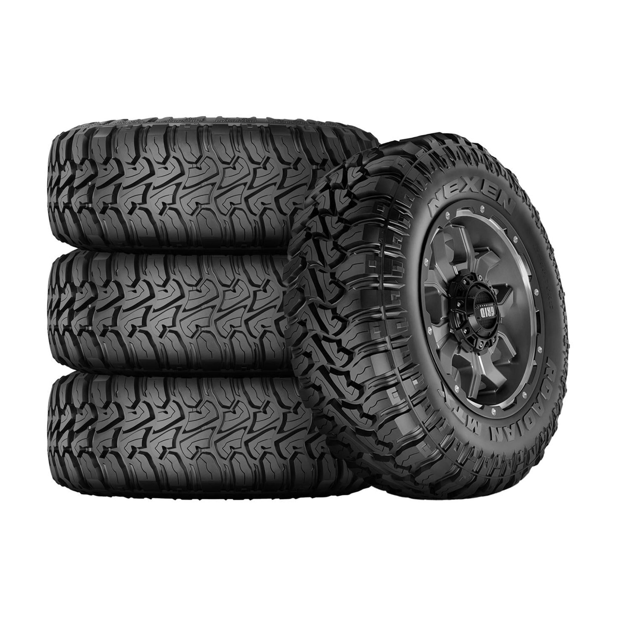 Set of 4 Nexen Roadian MTX LT255/75R17 111/108Q C Tires Fits: 2021 