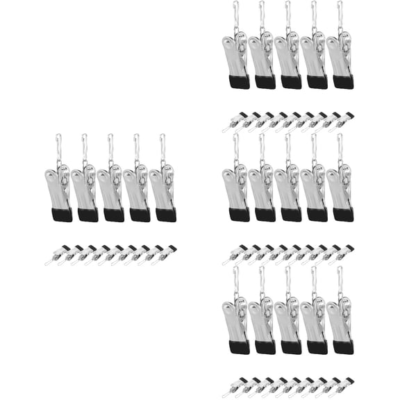 Set of 4 Non-slip Clothespins Windproof Quilt Pant Loop