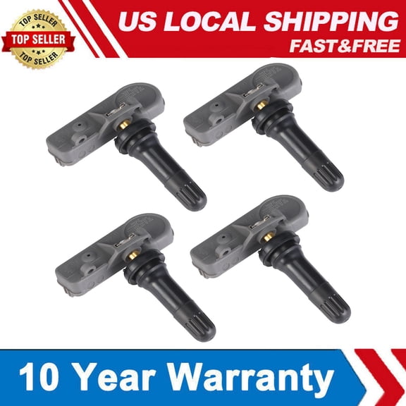 Set of 4 OEM 13586335 TPMS Tire Pressure Monitoring Sensors For GM Chevy GMC