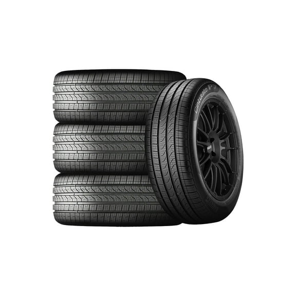Set of 4 Pirelli Cinturato P7 All Season 245/45R20 103H XL Tires Fits: 2021 Ford Mustang Mach-E First Edition, 2019-23 Cadillac XT4 Premium Luxury