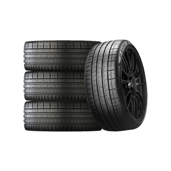 Set of 4 Pirelli P Zero (PZ4-Sport) 245/35ZR20 (91Y) Tires Fits: 2004-05 BMW 645Ci Base, 2006-10 BMW 650i Base