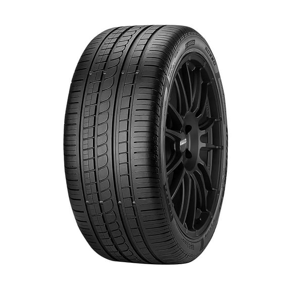 Set of 4 Pirelli P Zero Rosso 265/45ZR20 104Y Tires Fits: 2019-20 Acura MDX SH-AWD, 2017-18 Porsche Macan GTS