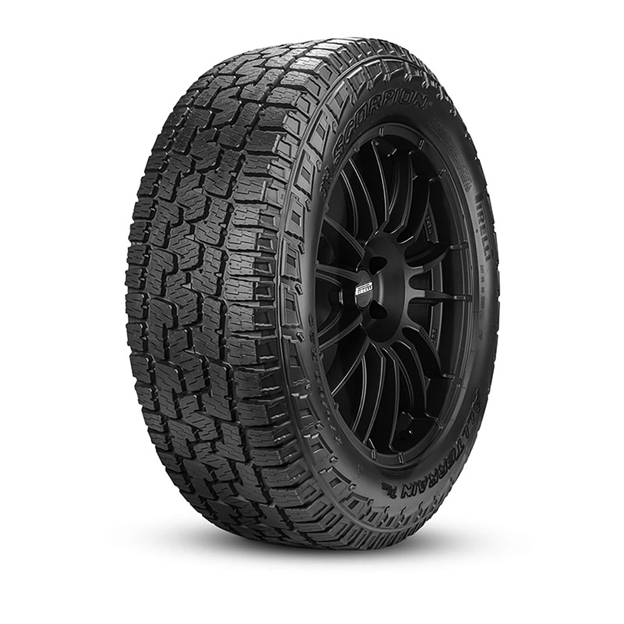 Set of 4 Pirelli SCORPION ALL TERRAIN PLUS 265/70R17 115T Tires Fits: 2014-18 Chevrolet Silverado 1500 WT, 2010-21 GMC Sierra 1500 SLE