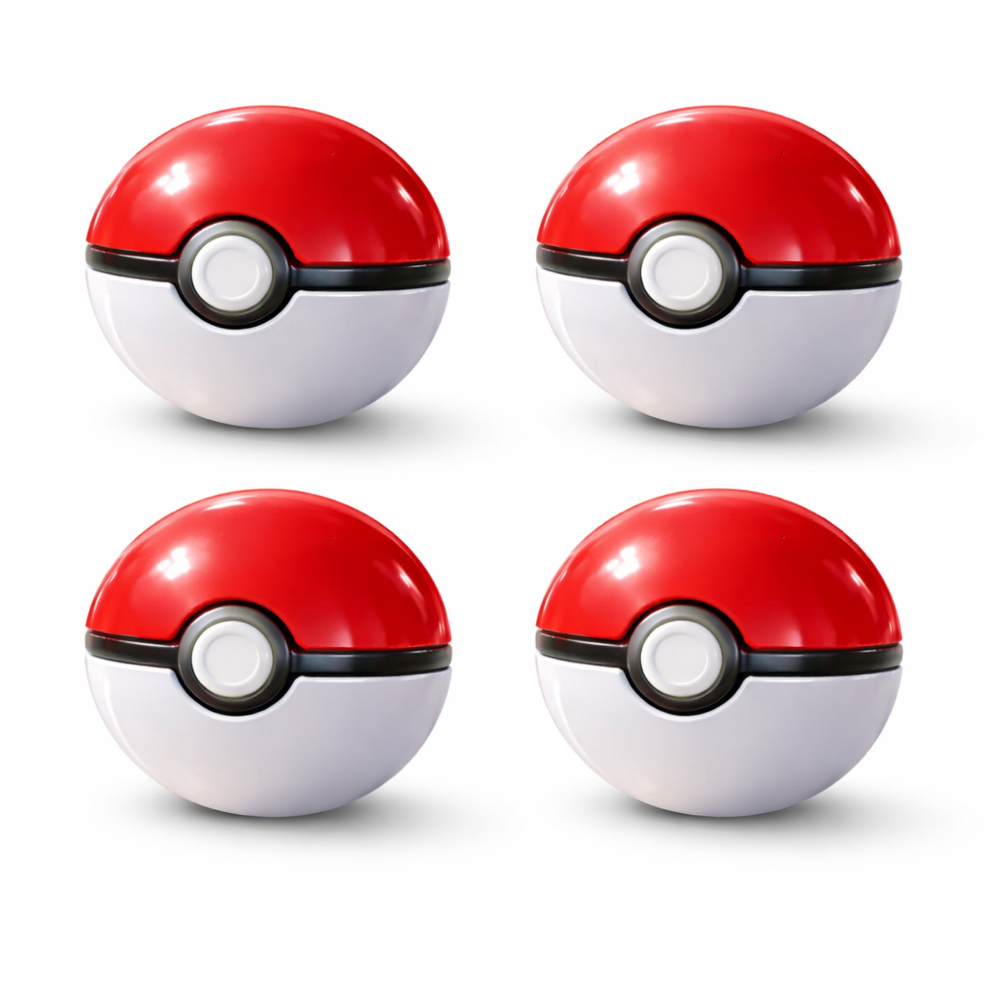 Random Booze Set of 4 Pokemon Poke Ball Mystery Random Assortment - Walmart.com