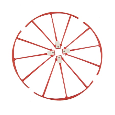 Set of 4 Propeller Bumpers Guards 5UW X5UC RC Quadcopter Red