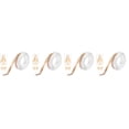 thumbnail image 1 of Set of 4 Pull Flower Decor for Car Waistline Stickers and Decals Golden, 1 of 8