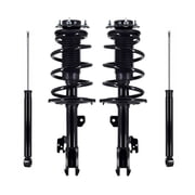 Set of 4 Quick Complete Strut-Shock For 2011-2014 Toyota Sienna 3.5L FWD 8 Seat w/ Mobility Auto Access Package