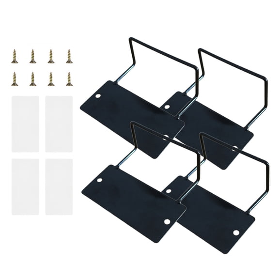 Set of 4 Quick Installation Bed Frame Clips Prevent Mattress Movement Retainer Metal Furniture Stabilizers Bracket