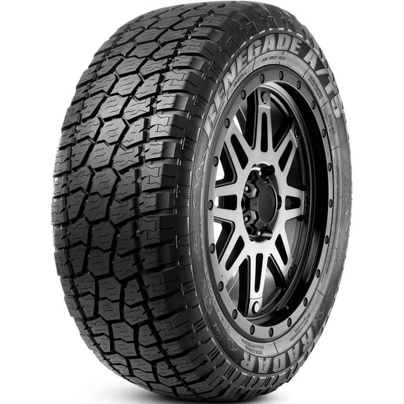 Set of 4 Radar Renegade A/T5 LT265/70R18 124/121S E Tires Fits: 2011-20 Chevrolet Silverado 2500 HD LTZ, 2011-15 GMC Sierra 2500 HD Denali