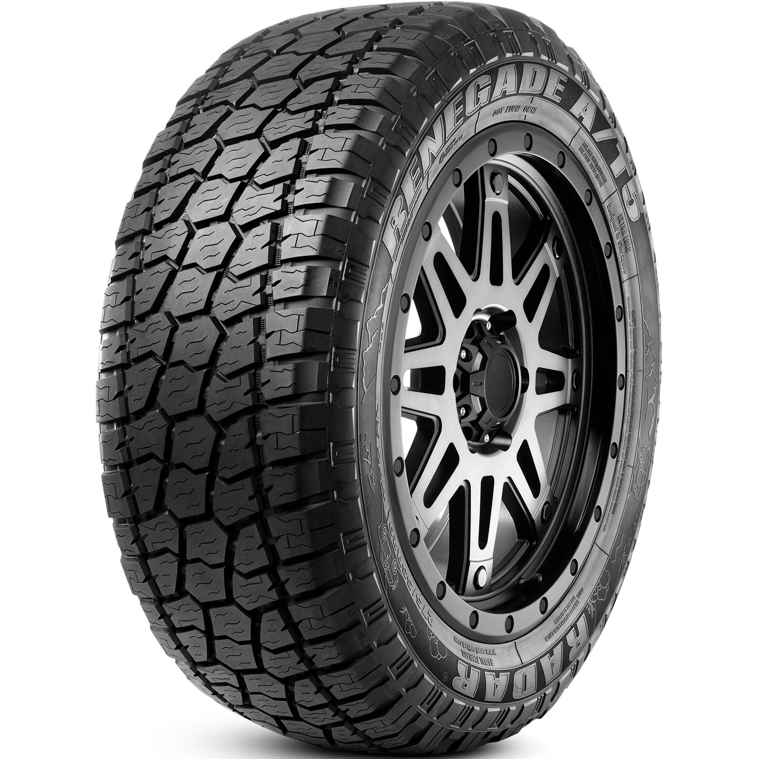 Set of 4 Radar Renegade A/T5 LT285/65R18 125/122S E Tires Fits: 2007-09 ...