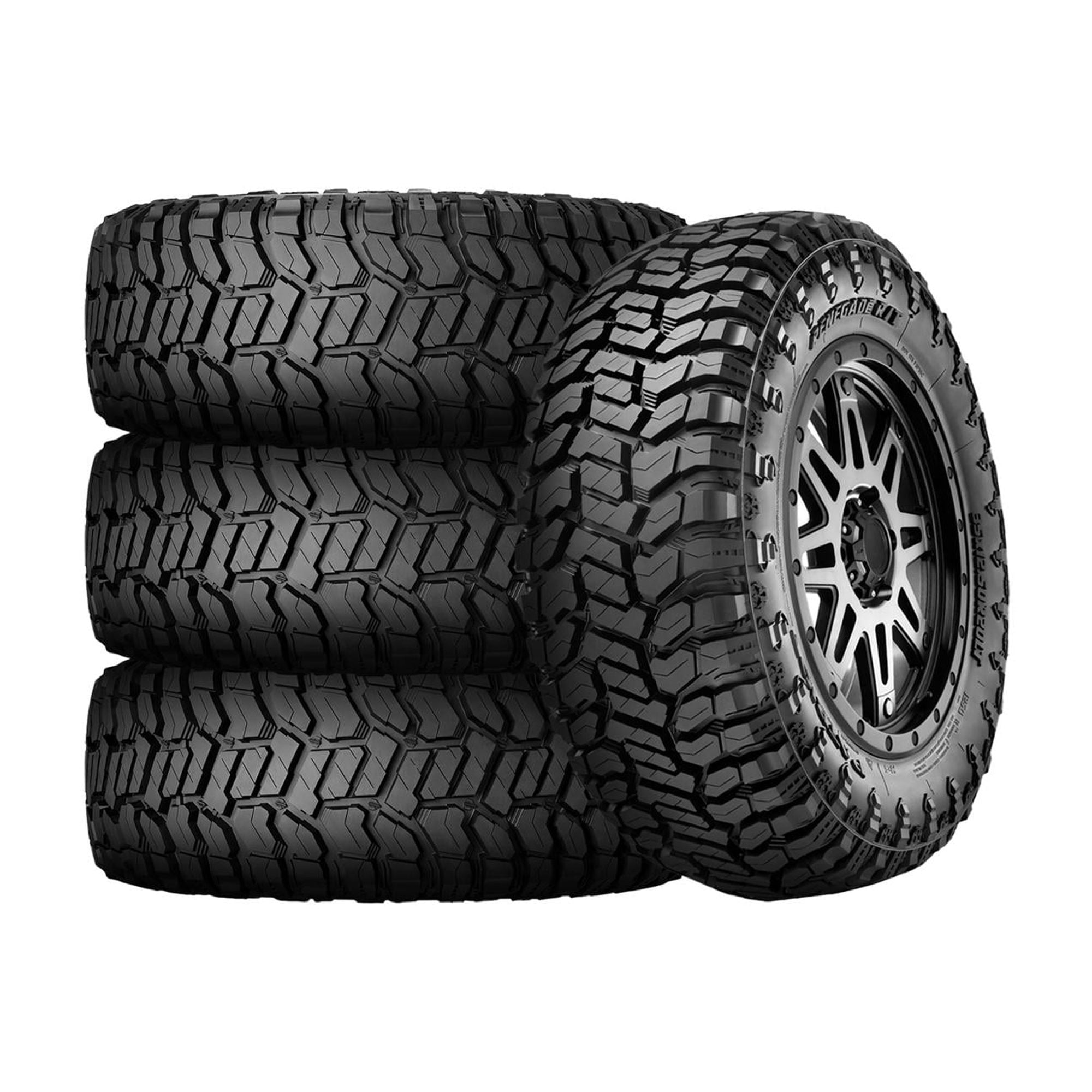 Set of 4 Radar Renegade R/T 275/55R20 117T XL Tires Fits: 2014-18 Chevrolet Silverado 1500 High Country, 2011-18 GMC Sierra 1500 Denali
