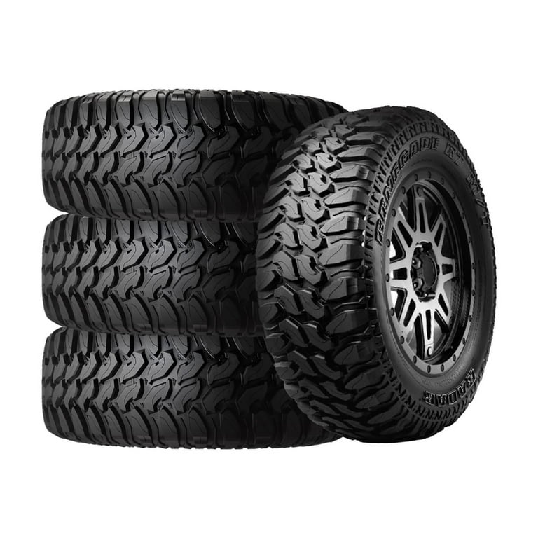Radar Renegade R7 M/T Mud Terrain Truck Tires, Set of 4, LT285 Radar Renegade R7 M/T Mud Terrain Truck Tires, Set of 4, LT285