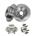 thumbnail image 1 of Set of 4 Rear 282mm Brake Disc Rotors-Wheel Hub Bearing Assembly For 1999-2003 Acura TL, 1 of 10