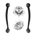 thumbnail image 1 of Set of 4 Rear Upper Forward Control Arm-Wheel Hub Bearing Assembly For 2008-2017 Buick Enclave, 1 of 10