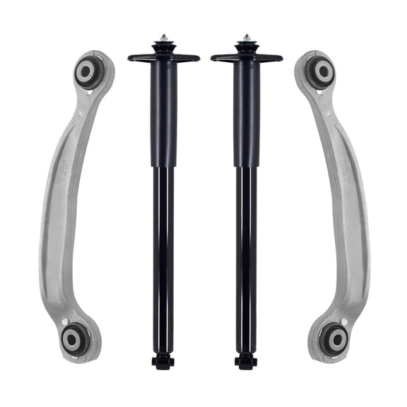 Set of 4 Rear Upper Rearward Control Arm-Complete Shock Absorber Kit For 2005-2008 Dodge Magnum