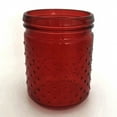 thumbnail image 1 of Set of 4 Red Hobnail Vase, 1 of 1