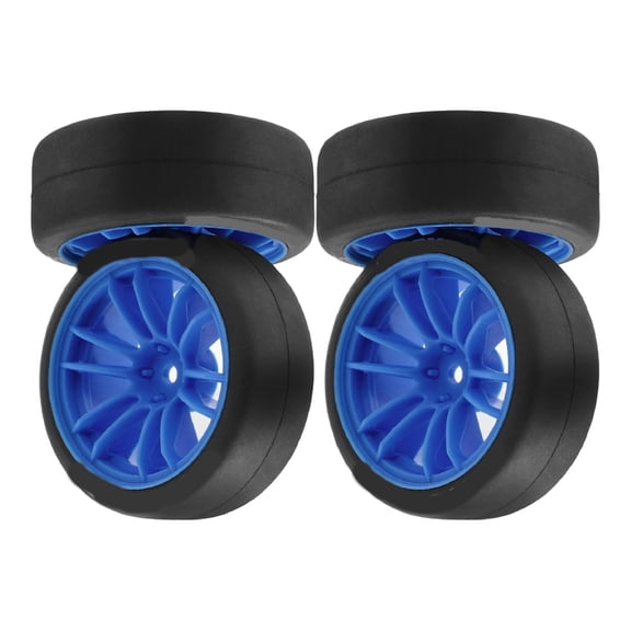 Set of 4 Remote Control Wheel Tires for Crawlers Car Model Rubber Wheel Tires for Remote Control Accessories