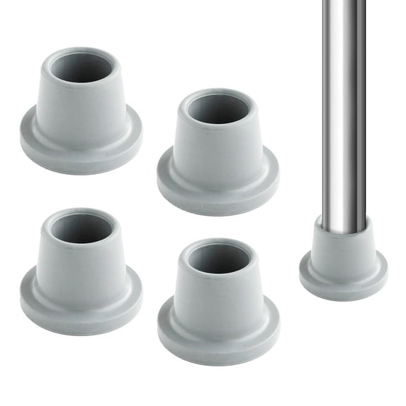 Set of 4 Rubber Suction Cup Feet 1/8 Inch28mm, Cane Tips, Non-Slip Walking Aid Replacement Tips