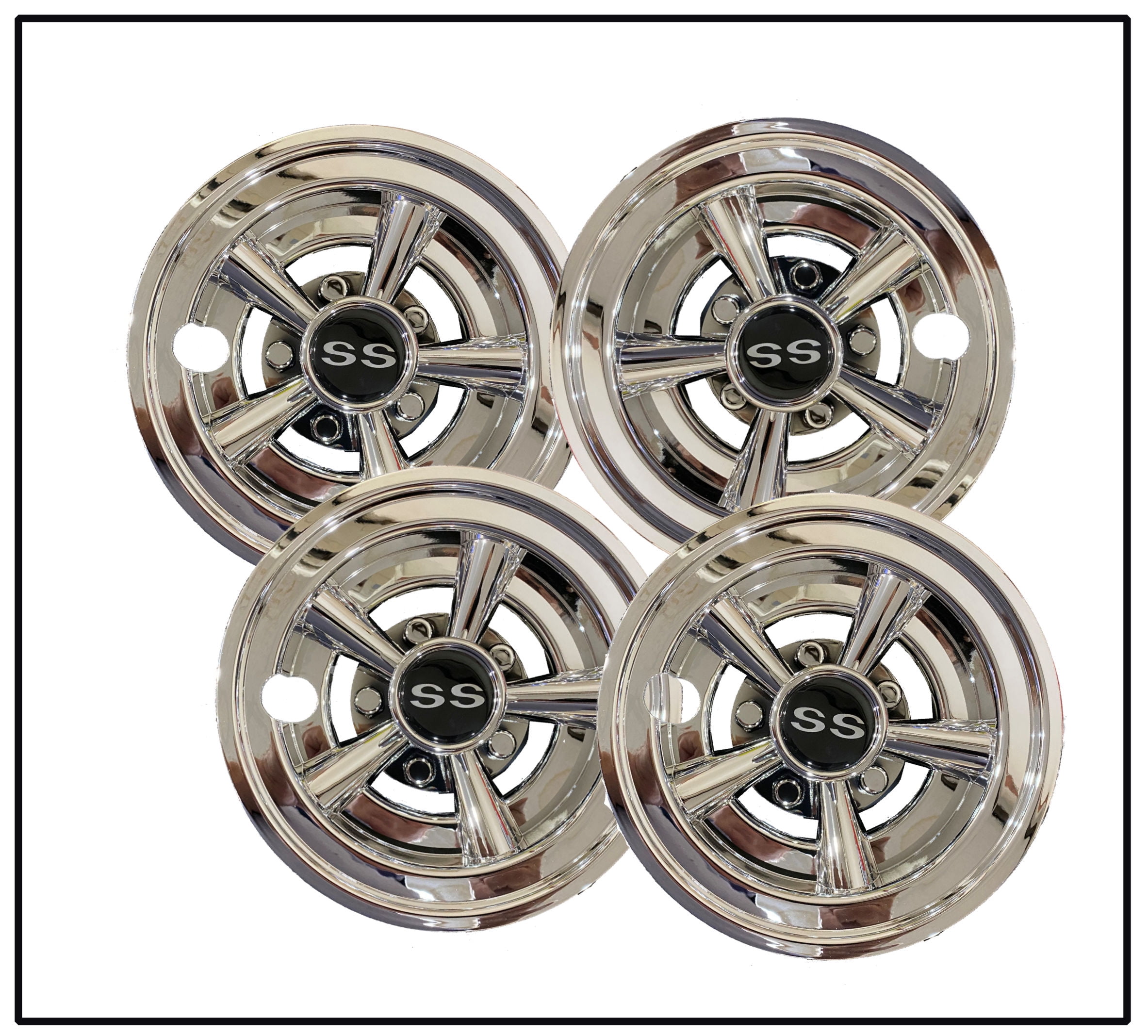 Club car golf cart top wheel covers