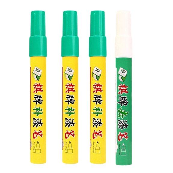 Set of 4 Scratch Repair Cover Pen Touch Up Markers Multipurpose Paint Pen Set