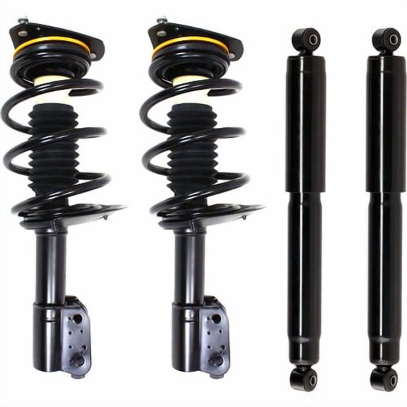 Set of 4 Shock and Fully Loaded Strut Front & Rear Driver Passenger Side