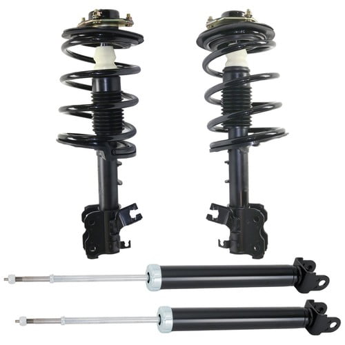 Set of 4 Shock and Fully Loaded Strut Front & Rear Driver Passenger Side