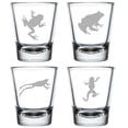 thumbnail image 1 of Set of 4 Shot Glasses 1.75oz Shot Glass Gift Frog Collection, 1 of 1