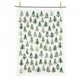 thumbnail image 1 of Set of 4 Simple Trees Print Tea Towel, 1 of 1