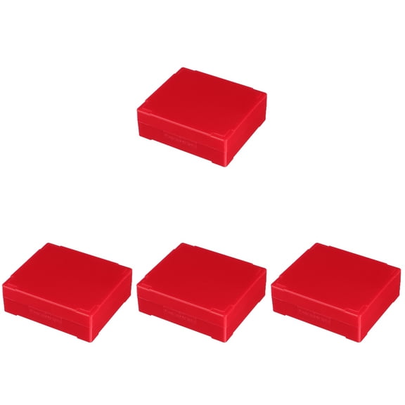 Set of 4 Slide Box Slides Microscope Slide Storage Case Security Seal Secure Seal Microscope Slide Storage Holder