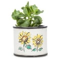 thumbnail image 1 of Set of 4 Small Sunflower Planter, 1 of 1