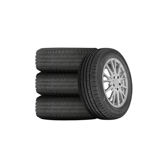 Set of 4 Solar 4XS + 215/60R17 95H Tires Fits: 2002-06 Mazda MPV ES, 2023 Lexus UX250h F Sport Series 2