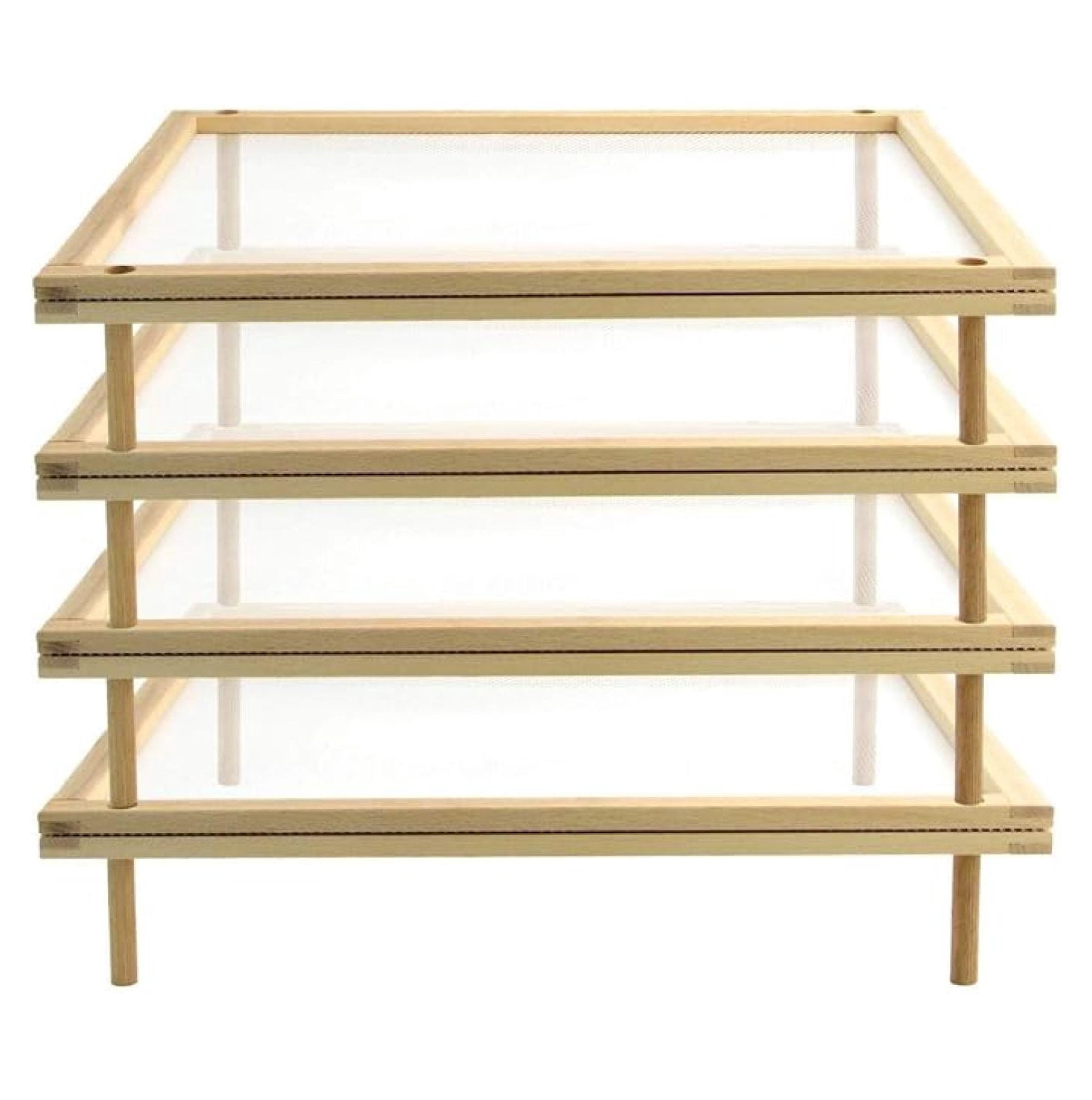 Set of 4 Stackable Food Dryers to Assemble into a 4-Tier Food-Dryer ...