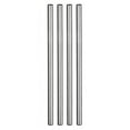 thumbnail image 1 of Set of 4 Stainless Steel Straws, Straight Reusable Drinking Straws 8.3'', Clearance, Steel Straws, 1 of 7