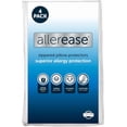 thumbnail image 1 of Set of 4 Standard/Queen AllerEase Pillow Protectors - Moisture Wicking, Advanced Allergy Protection - Premium Polyester, Zippered Protectors, 1 of 3