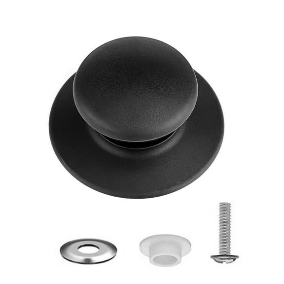 Set of 4 Sturdy Plastic Materials Pan Lid Knobs Easy Installion Designs Replacements for Various Pots Covers Use