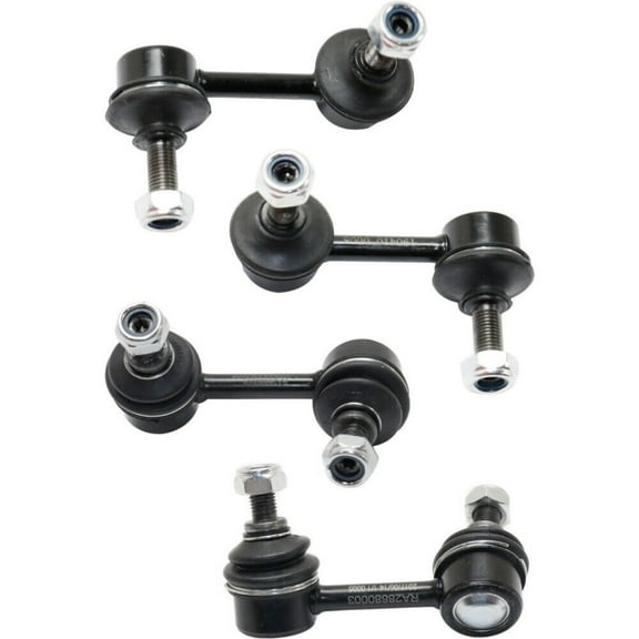 Set of 4 Sway Bar Links Front & Rear Driver Passenger Side Left Right for Civic Fits select: 2006-2009 HONDA CIVIC LX, 2010-2011 HONDA CIVIC VP