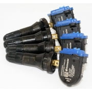 Set of 4 TPMS Sensors - Snap-In, 314.9/315/433MHz Programmable EZ-sensor GO with Rubber Valve 33560
