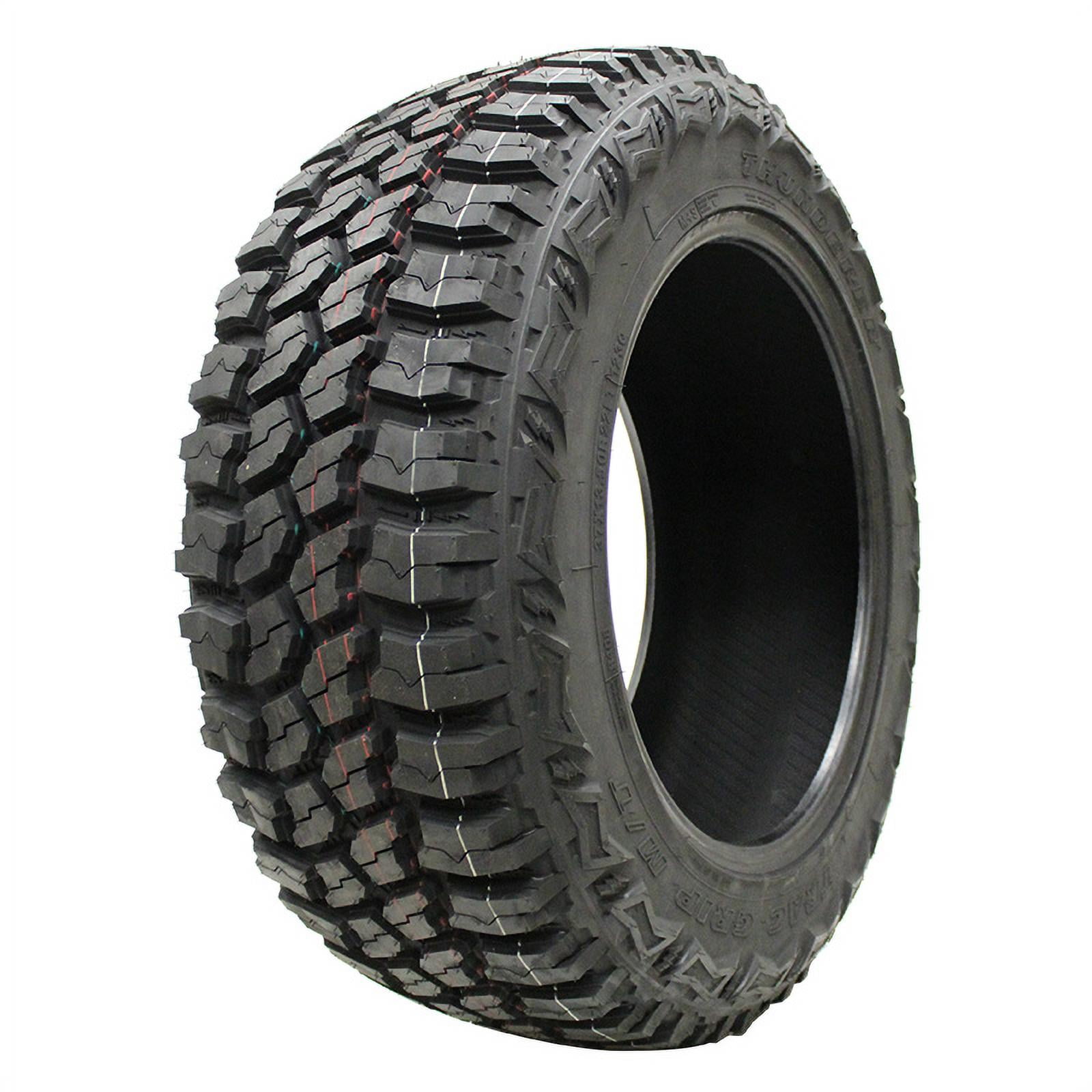 Set of 4 Thunderer Trac Grip M/T R408 LT315/70R17 121Q D Tires Fits: 2003-04 Hummer H1 Base