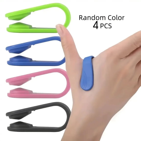 Set of 4 Tiger Mouth Massage Clips - Acupoint - Muscle Relaxation And Stimulation - Stress Relief Device