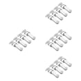 thumbnail image 1 of Set of 4 Toggle Latch Hasp Picture Frame Stand Clamps Heavy Duty Stainless Steel Trunk Spring, 1 of 6