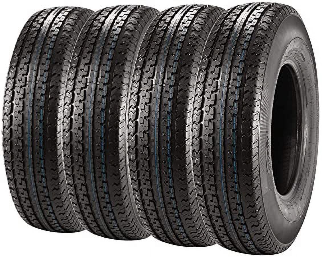 Set of 4 Trailer Tires ST235/80R16 10PR Heavy Duty DOT Radial Trailer