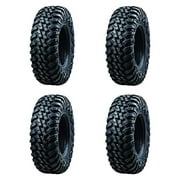 Set of 4 Tusk Terrabite Radial Front & Rear ATV/ UTV Tires 35x10.5-15