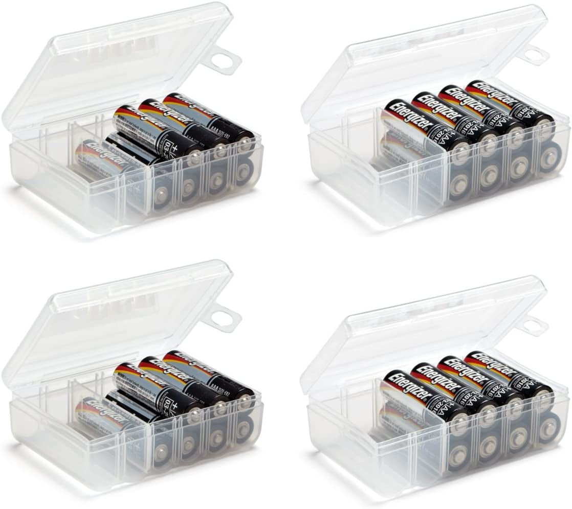 aa aaa battery storage tackle box AA/AAA Household In addition to its practical features GETGEAR Battery Storage case for