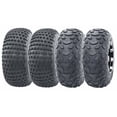 thumbnail image 1 of Set of 4 WANDA ATV Tires 20x7-8 20x7x8 front & 19x7-8 19x7x8 Rear 4PR, 1 of 4